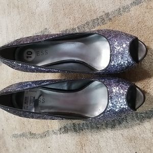 Guess glitter heels